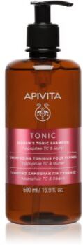 Apivita Tonic Women's Tonic Shampoo champô anti-queda capilar 500 ml. Tonic Women's Tonic Shampoo