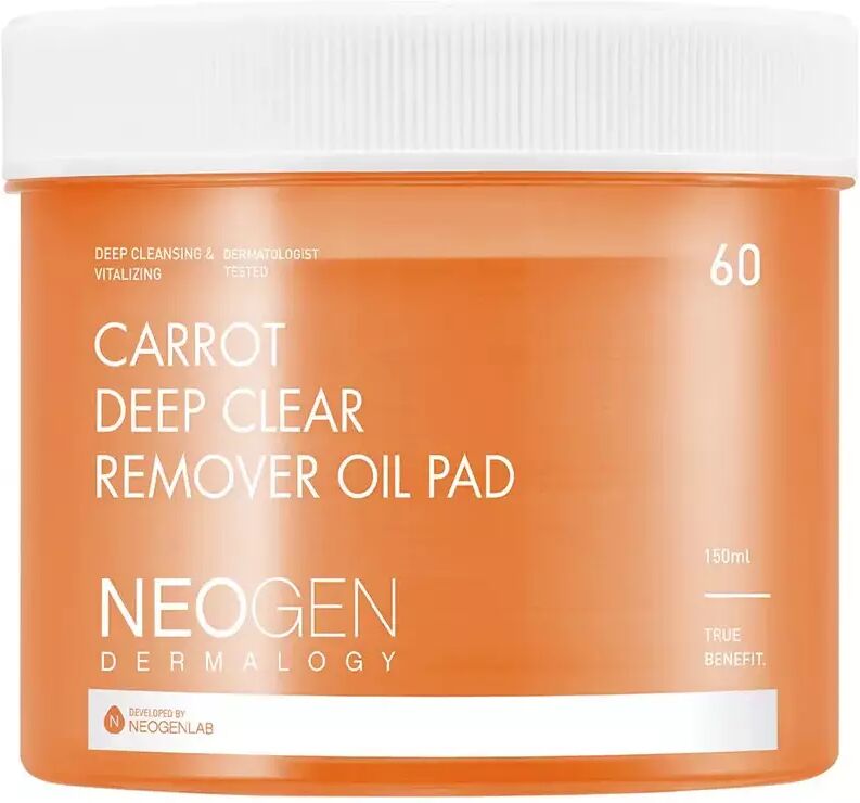 Neogen Carrot Deep Clear Oil Remover Pad 60 u