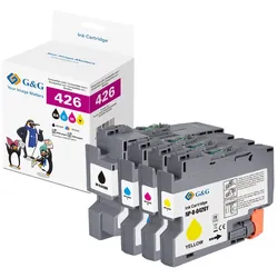 4 G&G Druckerpatronen ersetzen Brother LC-426VAL