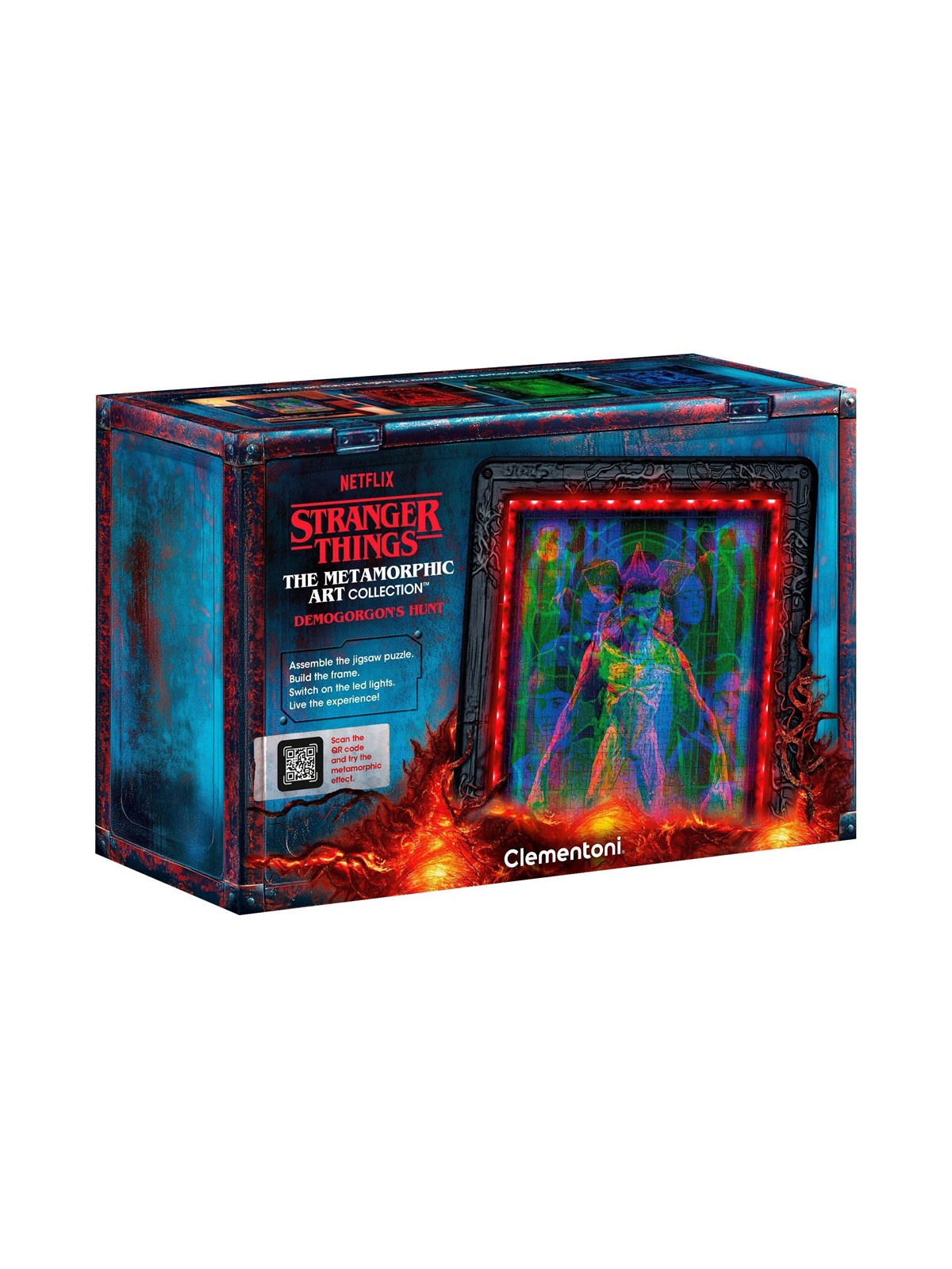 Clementoni Puzzle Stranger Things - Demogorgon - Metamorphic art collection 520 pieces 2D Puzzles
