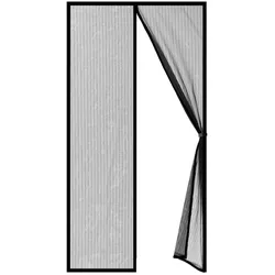 Fliegengitter magnetisch - einfache Klebemontage ohne Bohren - Insektenschutz (90 x 210 cm, Sam)