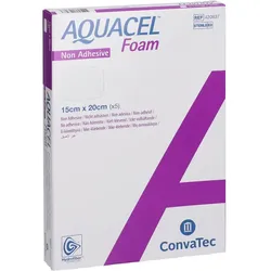 Aquacel Foam nicht adhäsiv 15x20 cm Verband