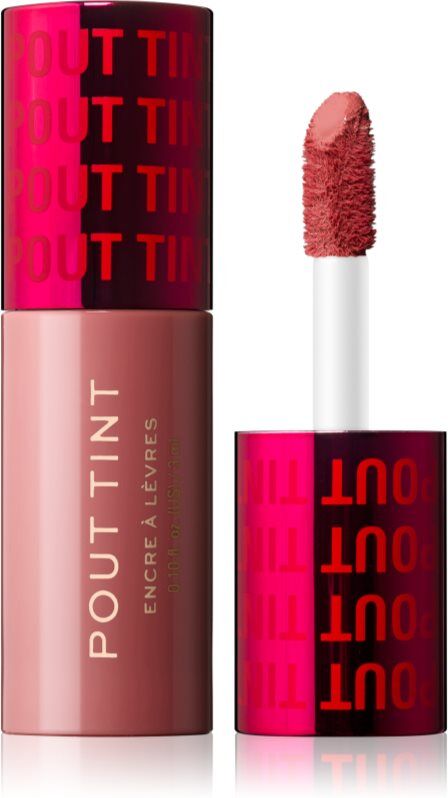 Revolution Pout Tint lip gloss with moisturising effect shade Nude Dreams 3 ml