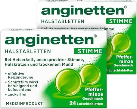 Anginetten Stimme Lutschtabletten 24 St
