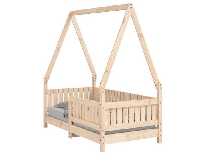 Luxe&Mode Structure de lit pour enfant 70x140 cm bois de pin massif 2 ans garantie LV16110