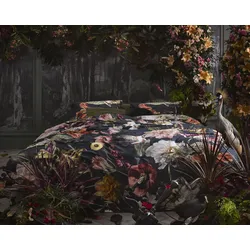 Essenza »Filou« Satin Bettwäsche Dark blue 155x220 cm / 80x80 cm