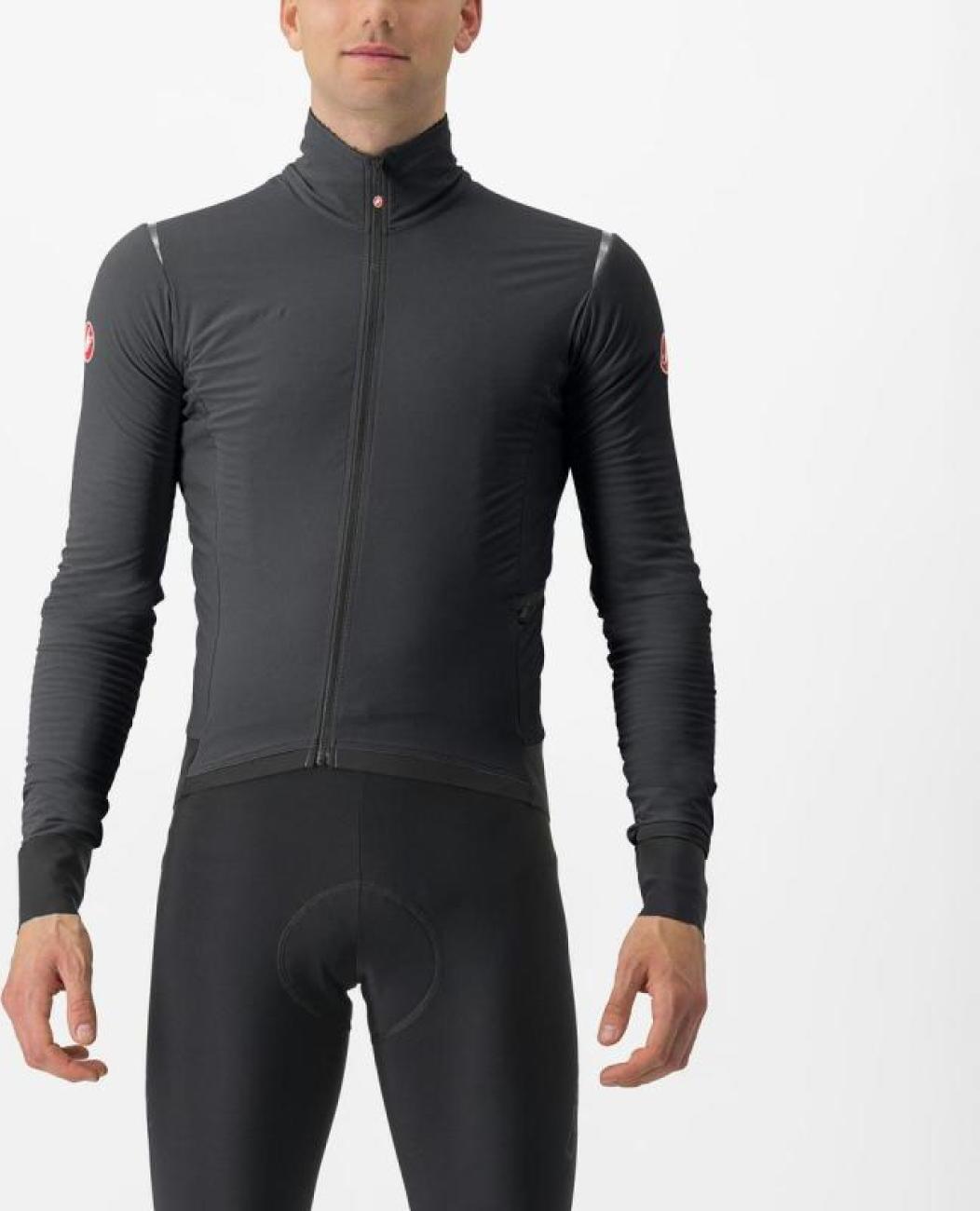 CASTELLI Fahrrad-Thermojacke - ALPHA FLIGHT ROS - Schwarz L