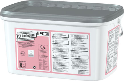 PCI Lastogum, wasserdichte, flexible Schutzschicht, Flächenabdichtung, lösemittelfrei, grau, 8 kg