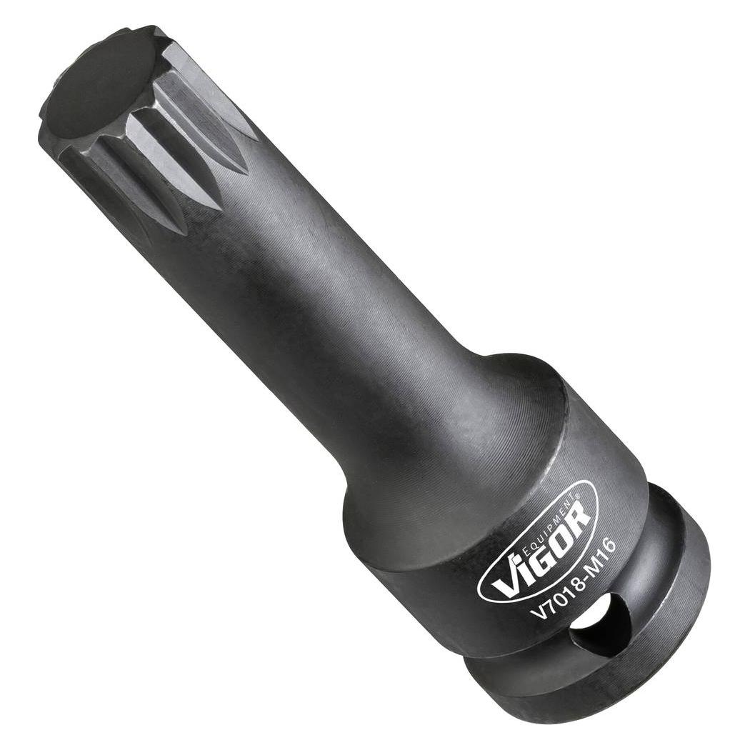 Vigor 1/2" INNENVIELZAHN-SCHLAGSCH.EINSATZ M16 (V7018-M16)