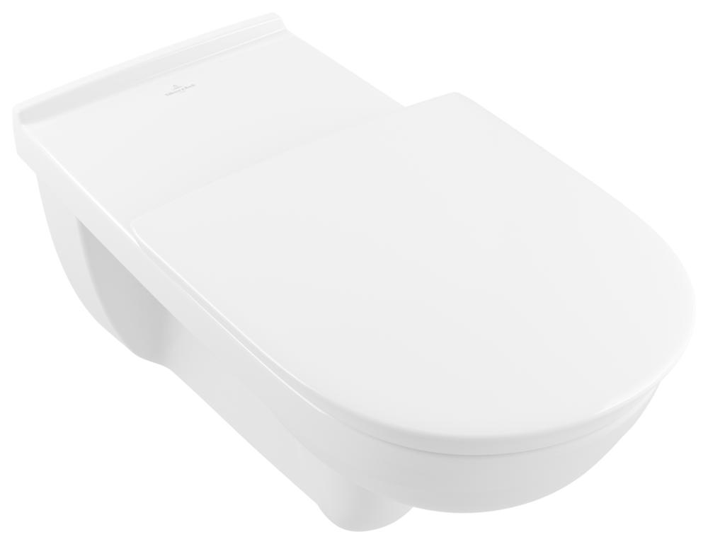 Villeroy & Boch Tiefspül-WC spülrandlos Vita O.novoDirectFlush weiss AntiBac CeramicPlus 4601R0T2