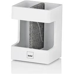 Zahnbürstenhalter CUBE weß (LBH 8,50x6,50x11,50 cm) - weiß - LBH 8,50x6,50x11,50 cm