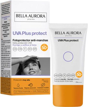Bella Aurora UVA Plus Protect Anti-Spot Sunscreen SPF 50+ 50 ml