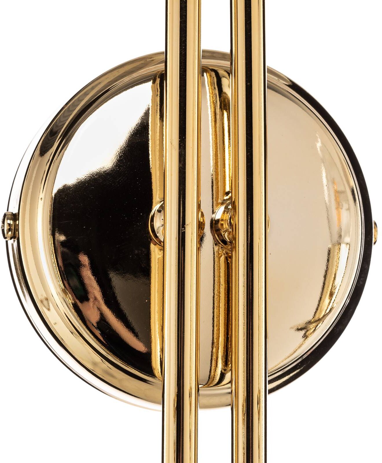 Wandlampe Retro Domiluce, dimmbar, messing / gold, für Wohn- / Esszimmer, Metall, Wandleuchte, Wandlampe Innen