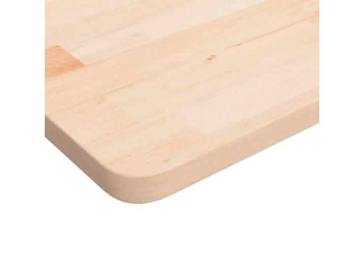 KTHLBRH Quadratische Tischplatte, 70 x 70 x 2,5 cm, massives Eichenholz Massives Eichenholz, unbehandelte Oberfläche, vielseitig einsetzbar für Tische und Regale, rustikales Design