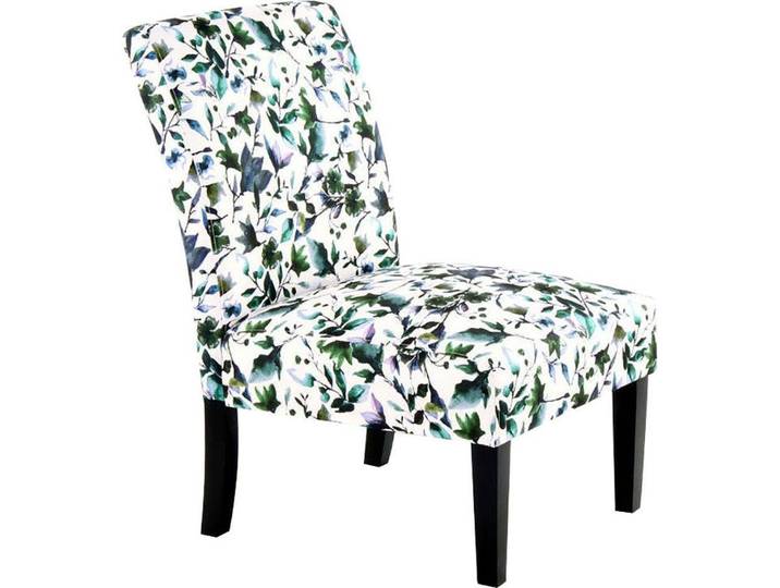 Stuhl KAYOOM Indira 110, mit gepolsterter Sitzfläche und Rückenlehne , bunt (forest), B:55cm H:92cm T:77cm, Stoffbezug: 100% Polyester, / Stuhlbeine: 100% Buche, lackiert, Stühle, Stuhl, stilvoll, modern, ideal für moderne Einrichtungen