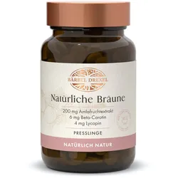 Natürliche Bräune Presslinge