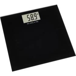 TFA Dostmann Step Plus Personenwaage 50.1015.01 digital Wägebereich (max.)=200 kg Schwarz