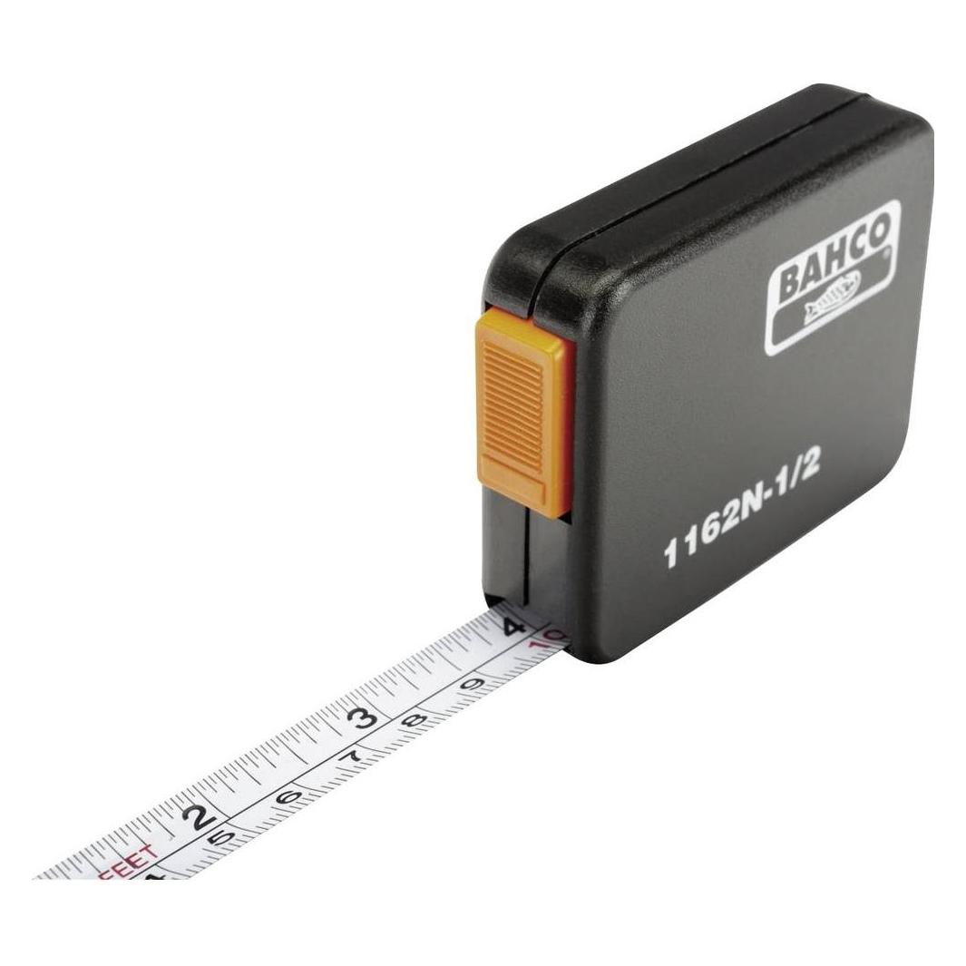 Bahco Kurzes Massband mit Stahlklinge, 2 m (2 m) (1162N-1/2)