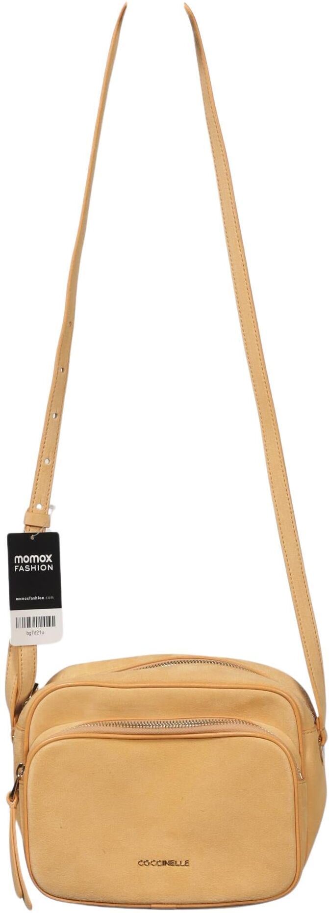 Coccinelle Damen Handtasche klein Leder, Gelb, Leder - Second Hand