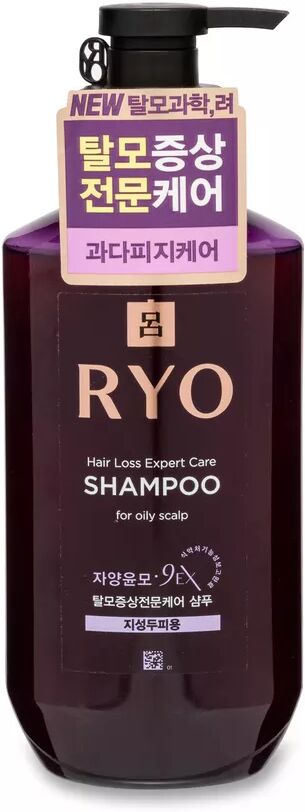 Ryo - Hair Loss Care 9EX Shampoo, 400 ml, Multicolor