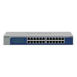 Netgear GS524-300EUS Unmanaged Gigabit-Ethernet-Switch mit 24 Ports