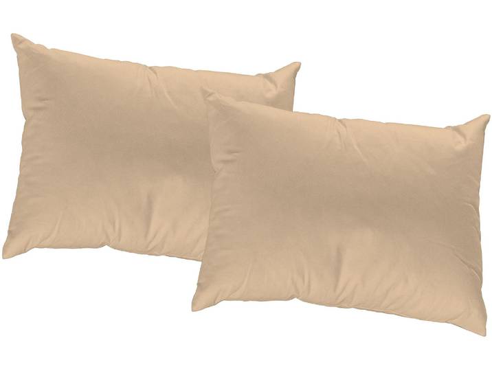 Dekokissen ADAM Uni Light Collection , beige (beige, unifarben), B:60cm L:40cm, Obermaterial: 100% Baumwolle, Dekokissen_Sitzkissen_Kissenhüllen, Dekokissen, im Uni Design