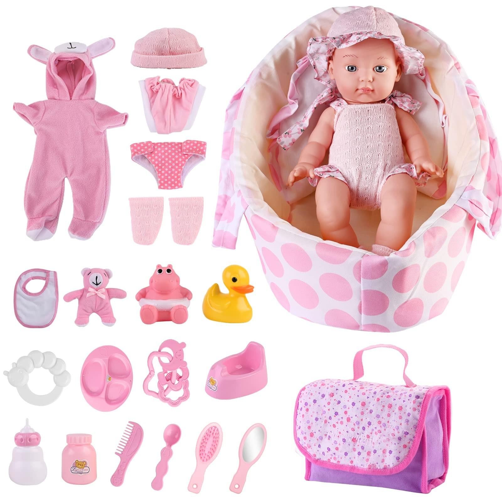 26-delige Baby Pop met Kleding en Draagtas