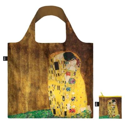 GUSTAV KLIMT Der Kuss Recycelte Tasche