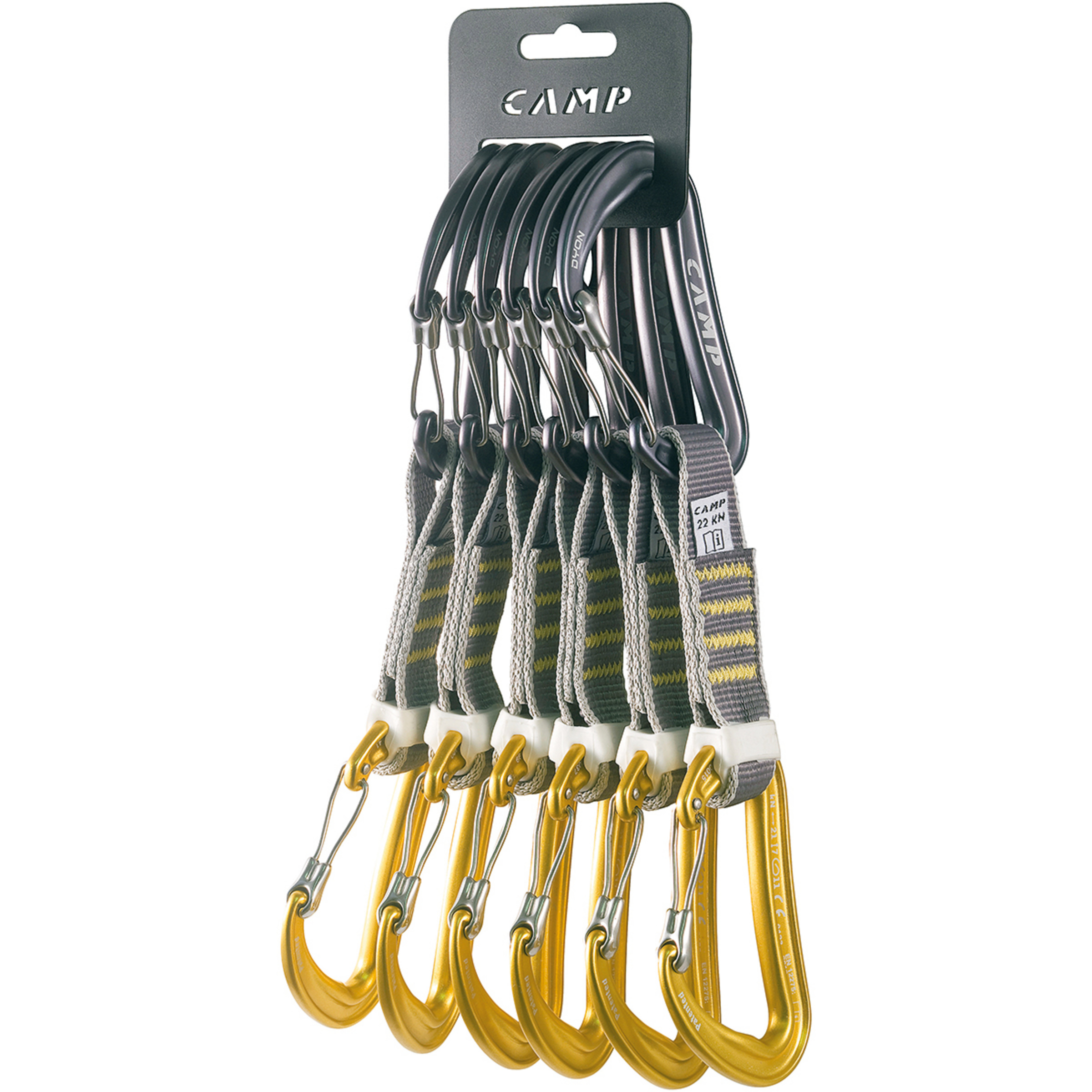 Camp Dyon KS 6 Expressen Express-Sets grau Größe 18cm Alpinklettern | Sportklettern
