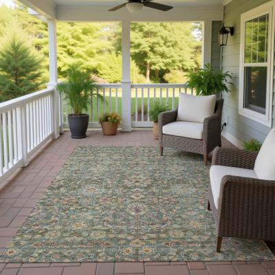 Addison Rugs Machine Washable Indoor/ Outdoor Vintage Evie Chantille Rug