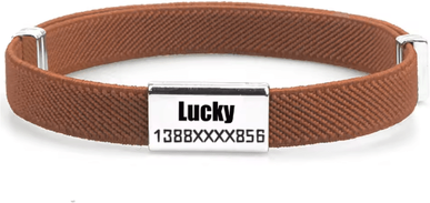 Inspire Picks PawID Personalized Breakaway Pet Collar Custom Name Collar With Metal ID Tag For Cats & Small Dogs coffee And Tag