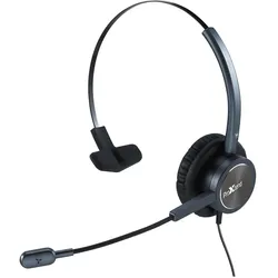 ProXtend Epode (Kabelgebunden, USB-A, Microsoft Teams, Skype), Office Headset, Schwarz