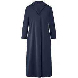 Kleid kleinem Reverskragen Peter Hahn blau, 44