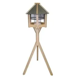 Ryom City fuglefoderhus 42x134 cm på fod, Vogelhaus