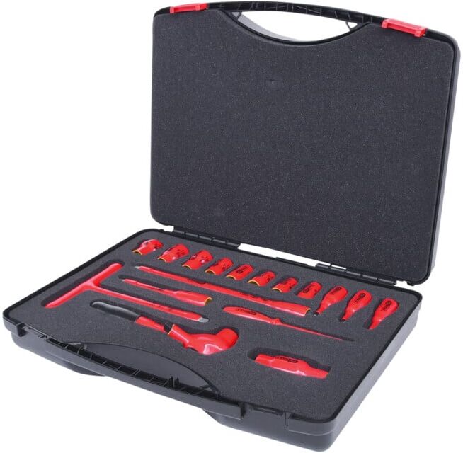 KS Tools Coffret de douilles isolées, 3/8