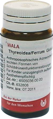 WALA Heilmittel GmbH THYREOIDEA/Ferrum Globuli 20 g 08788140