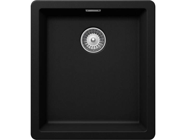 Schock Spüle Greenwich, Schwarz, Stein, 40.6x45.6 cm, Küchen, Küchenausstattung, Küchenspülen, Granitspüle