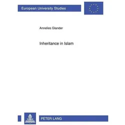 Inheritance in Islam, Fachbücher von Annelies Glander
