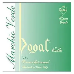 Dogal V23 Cello M. Verde 4/4-3/4 bronze (Cello), Saiten
