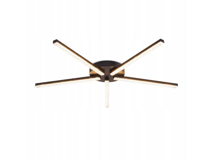 Plafonnier en plastique noir 15x9x40cm led 3000k 24w
