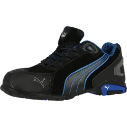 Sicherheitshalbschuhe S3 "RIO BLACK LOW" METRO PROTECT - 40 - schwarz
