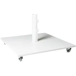 Jardinico Attitude Amalfi Stahlsockel Elba 44 kg mit Rollen - charcoal
