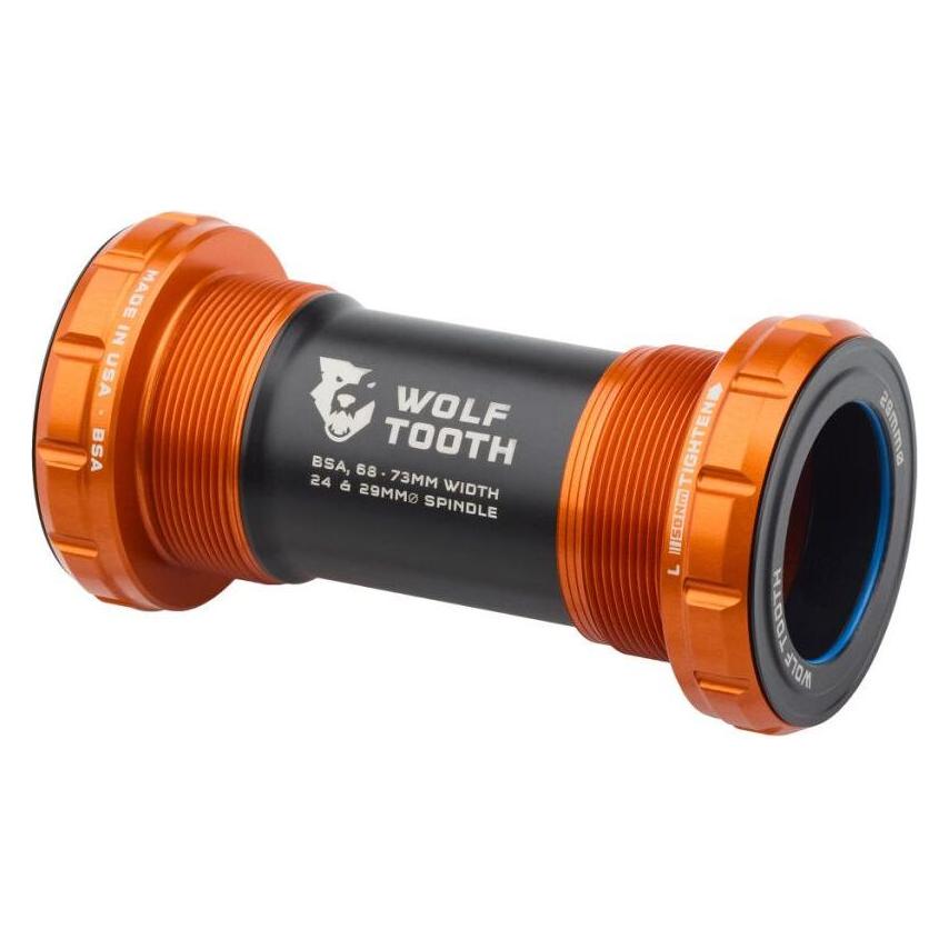 Wolf Tooth Innenlager BSA, 29mm (SRAM), 68/73mm, orange (WBB-BSA-29-ORG)