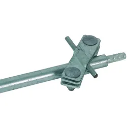 Dehn 620015 TE-Anschlussschelle St/tZn D 20mm f. Rd 7-10mm Fl -40mm AS S TE 20 7.10 FL40 STTZN ASSTE20710FL40STTZN  - 20 Stück