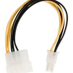 N CCGP74060VA015 - Internes Netzkabel, Molex-Stecker > PCI-Express-Stecker, 0,15 m