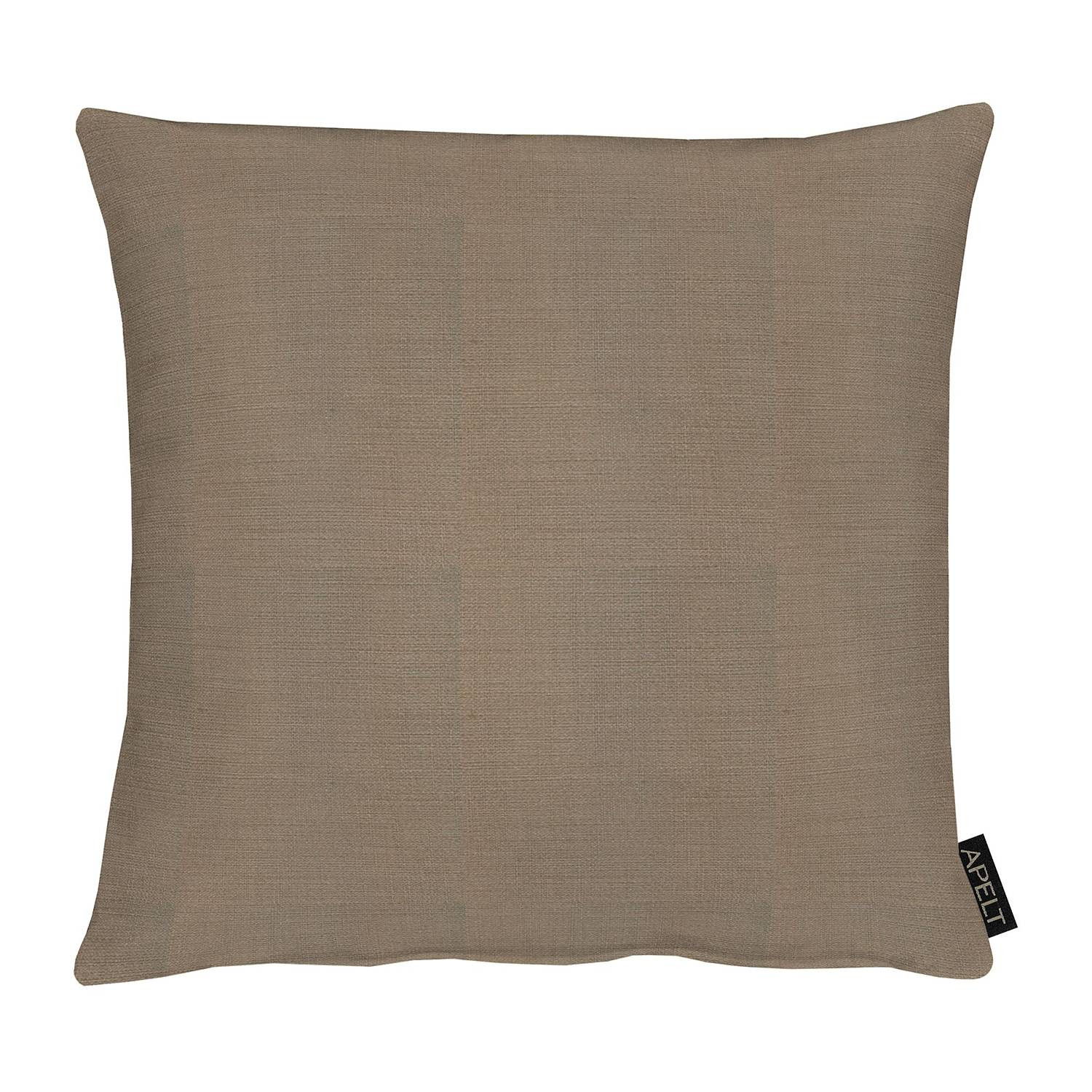 home24 Kussensloop Apart bruin geweven stof 40 x 40 cm