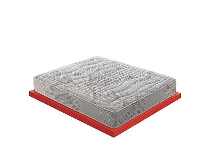 materassi e doghe M&D - Memory Foam Matratze mit 11 verschiedenen Zonen – 7 cm Memory Foam - Zertifiziertes Medizinprodukt - 100% Made in Italy - Polifoam Model (180x190)