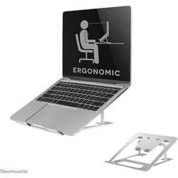 Neomounts NSLS085SILVER, Notebook Ständer, Silber