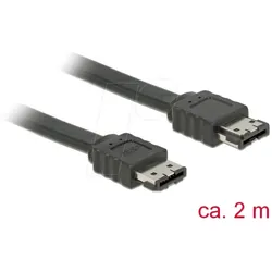 DELOCK 85641 - Kabel eSATA 3 Gb/s Buchse > eSATA Buchse 2,0 m
