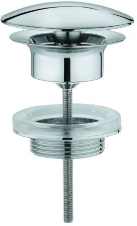 Grohe Ablaufventil 65808000 chrom, 11/4", für Waschtisch ohne Überlauf